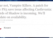 PS3 Castlevania Save Bug Fix In The Works Thumbnail